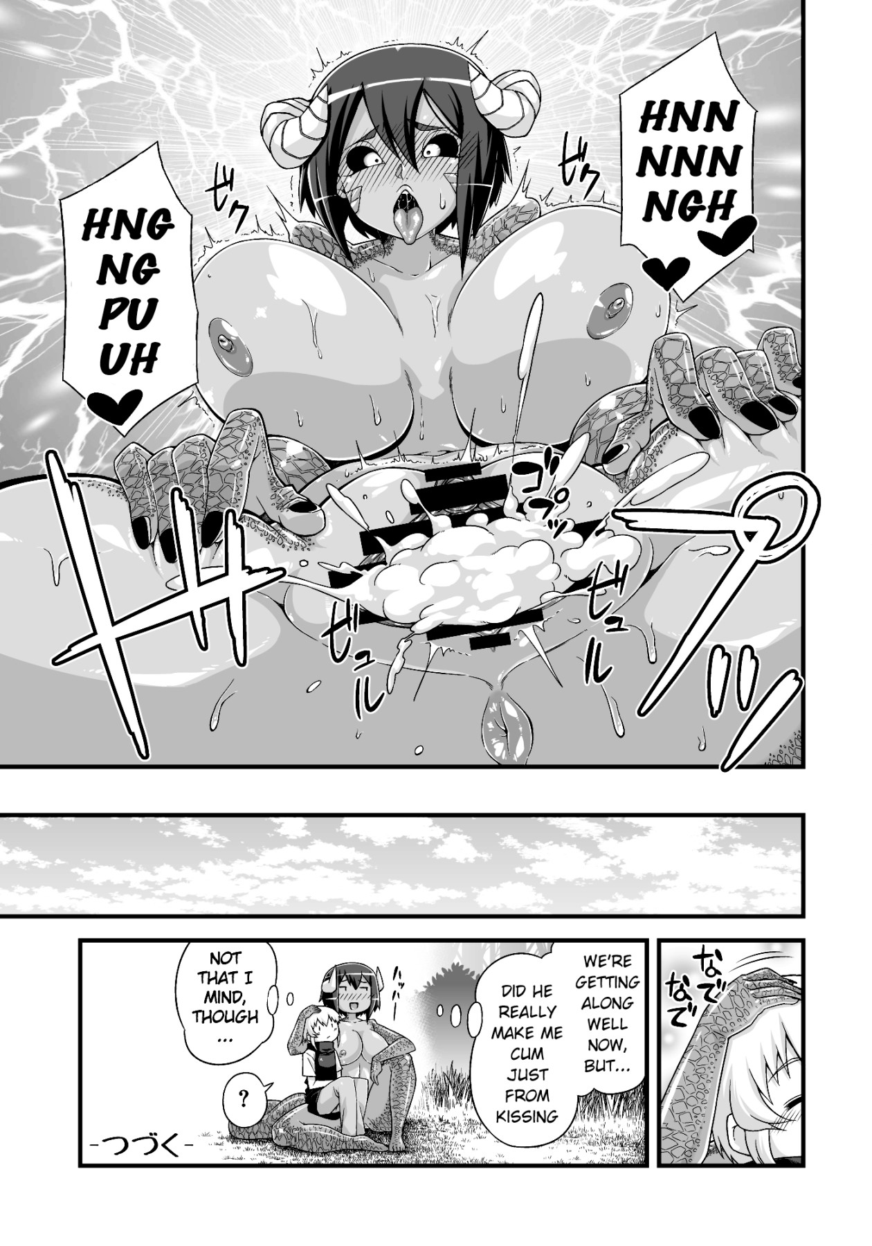 Hentai Manga Comic-A Monster Girl Started Clinging To Me! 1-Read-14